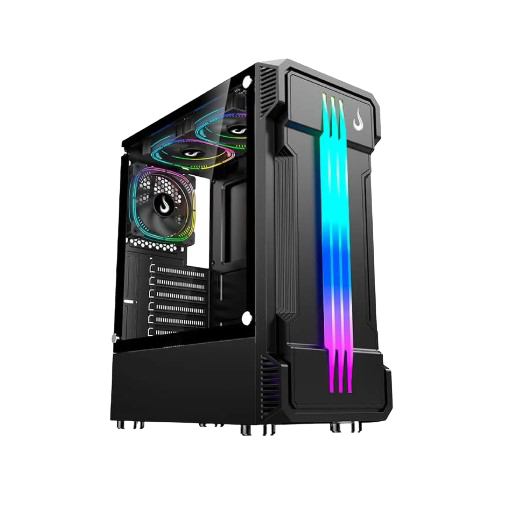 GABINETE ZEUS GLASS 01 BLACK
