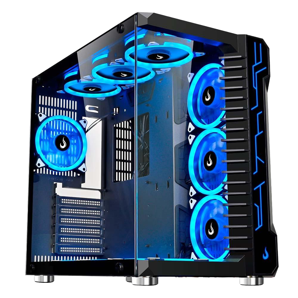 GABINETE GALAXY GLASS BLACK