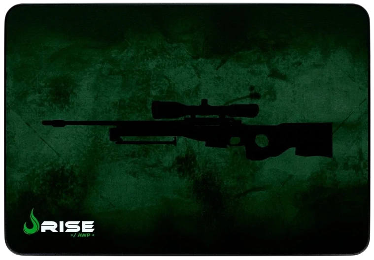 MOUSEPAD RISE GAMING SNIPER MÉDIO BORDA COSTURADA