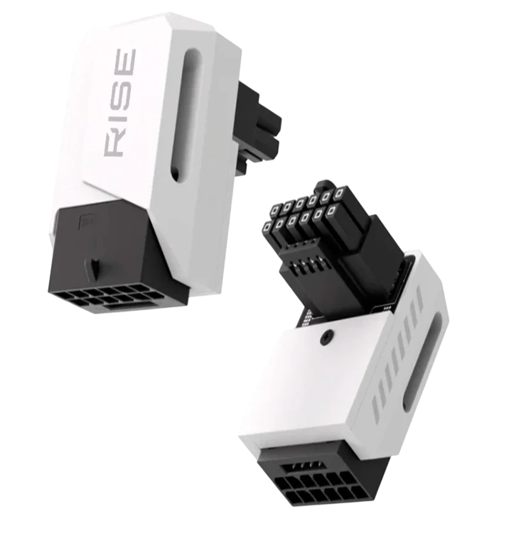 ADAPTADOR PCIE 5.0 12VHPWR 90 GRAUS STANDARD WHITE