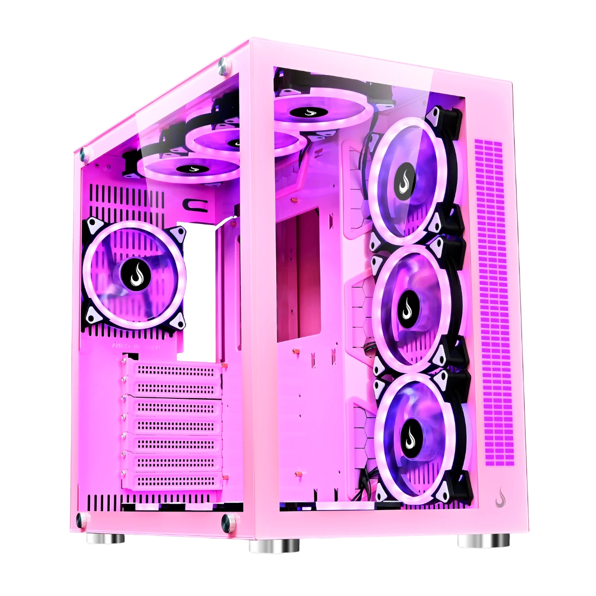 GABINETE GALAXY GLASS SOUND PINK