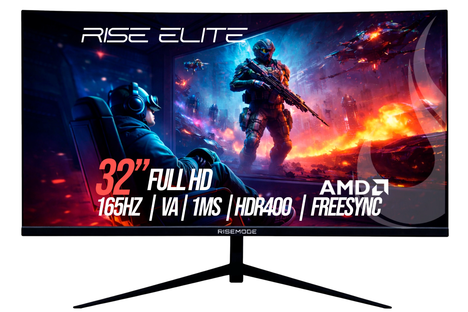 MONITOR CURVO ELITE 32 FHD 165HZ