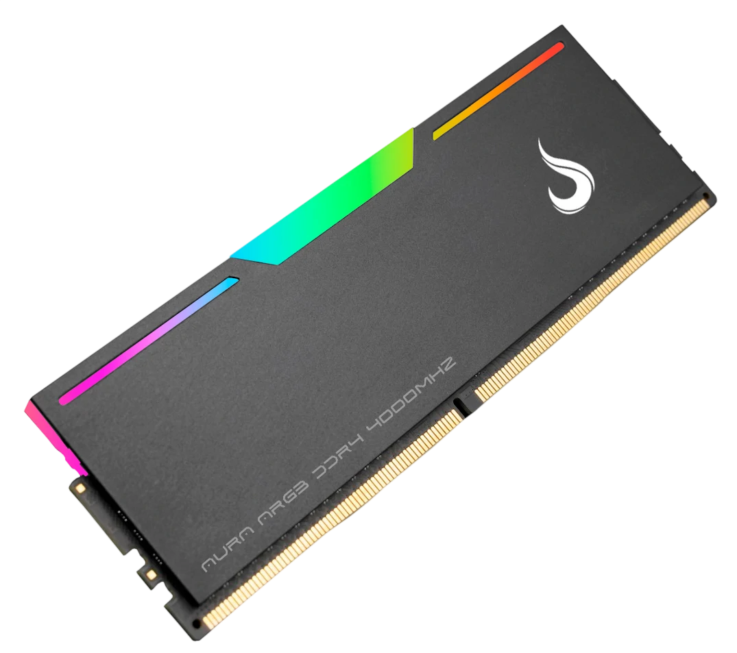 MEMÓRIA AURA BLACK ARGB 16GB 3200MHZ CL19