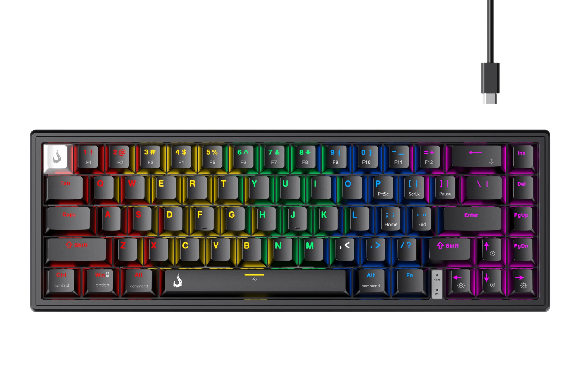 TECLADO MECÂNICO GM1 PRO ARGB SWITCH RED