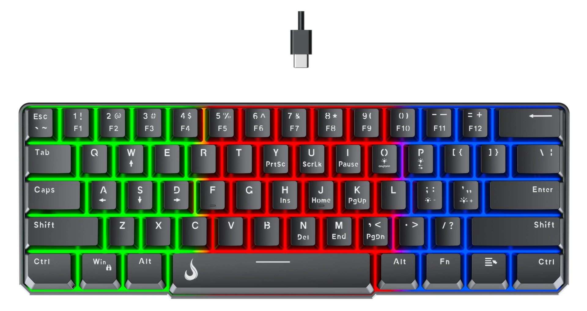 TECLADO SEMI MECÂNICO G2 MINI RGB
