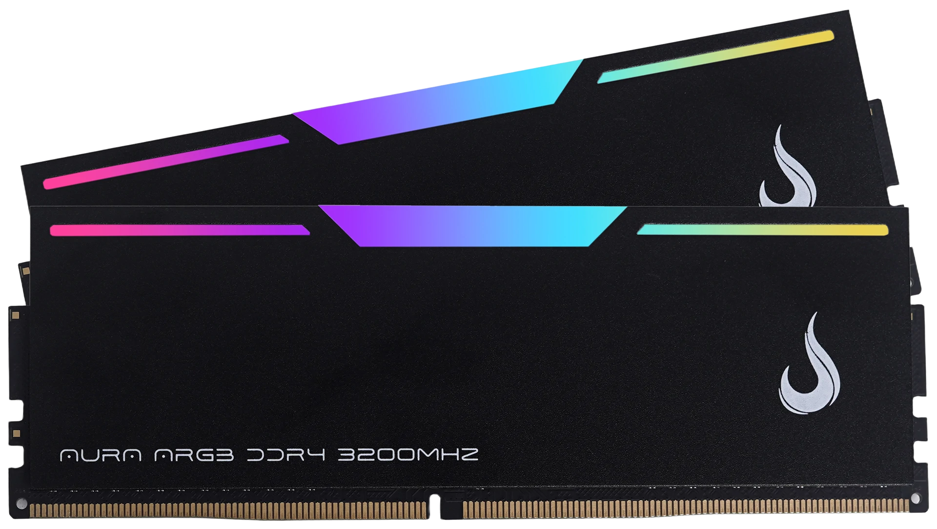 MEMÓRIA AURA BLACK ARGB 32GB (2x16GB) 3200MHz DDR4 CL19