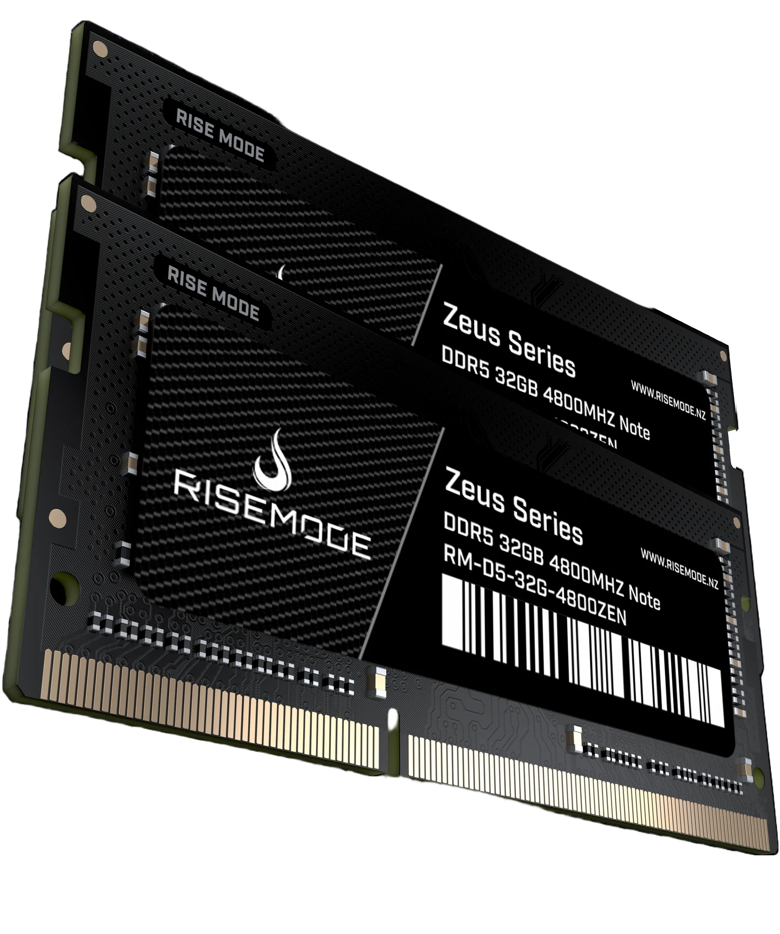 MEMÓRIA NOTEBOOK ZEUS SERIES BLACK DDR5 64GB (2X 32GB) 4800MHZ CL40