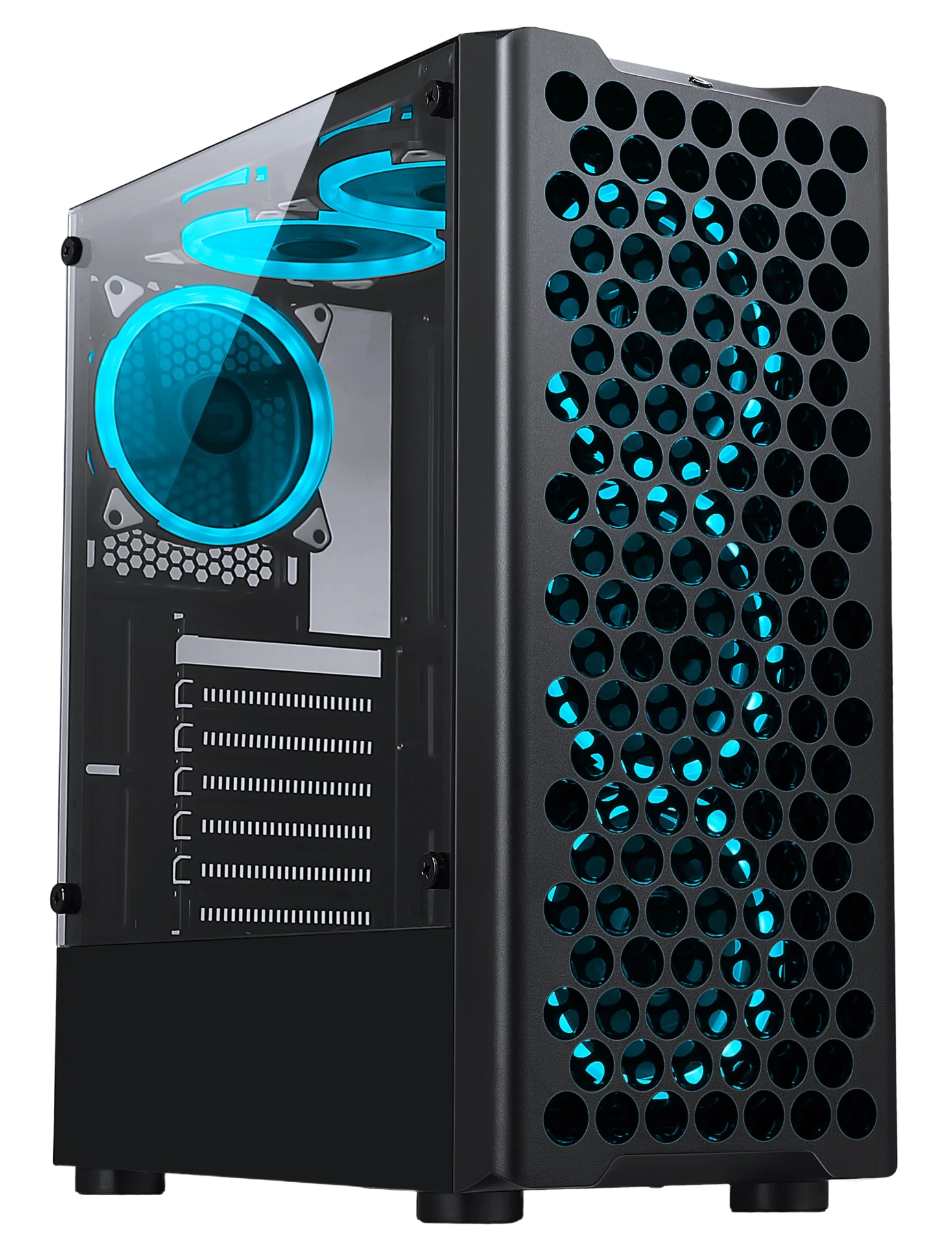 GABINETE X5 GLASS BLACK