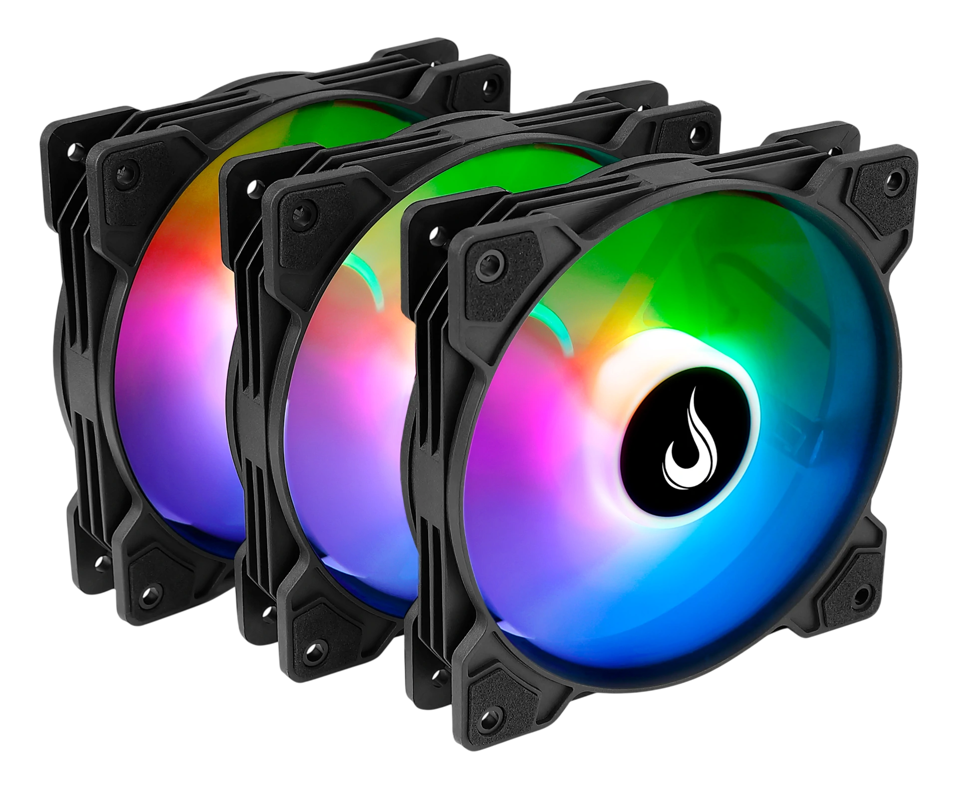 KIT FAN Z LED ARGB BLACK
