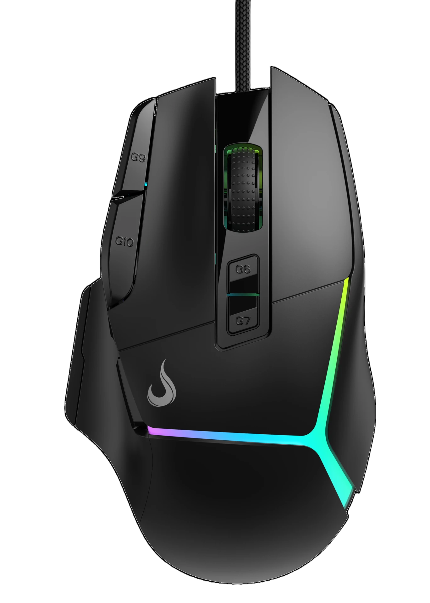 MOUSE GAMER LASER PRO BLACK RGB