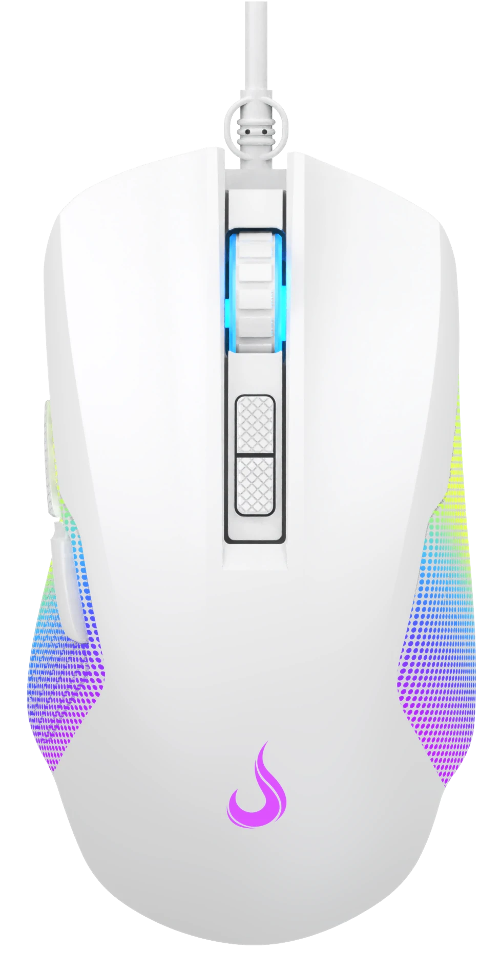 MOUSE GAMER NOVA 02 WHITE RGB