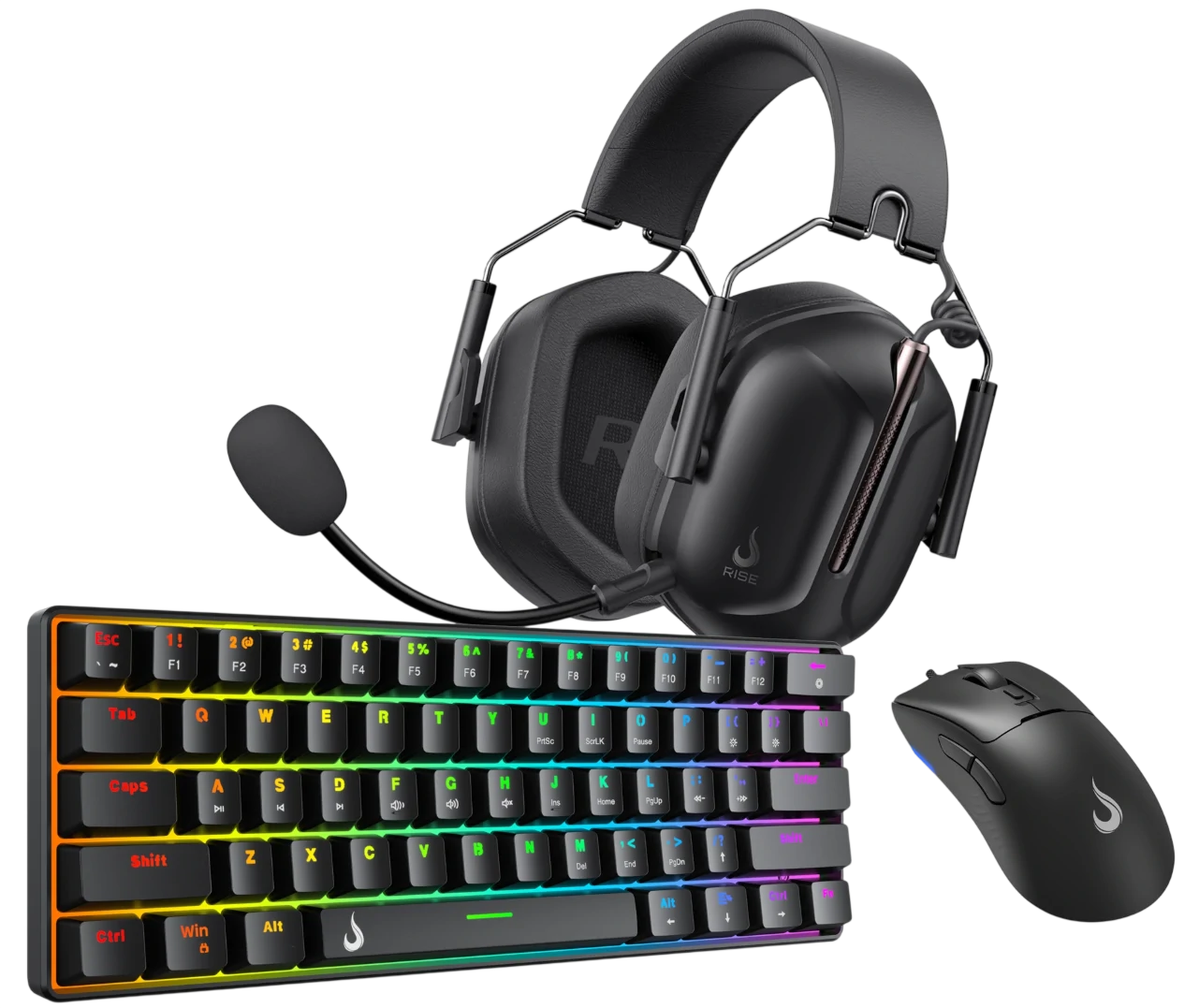 COMBO GAMER FULL SET 03 BLACK SWITCH BROWN