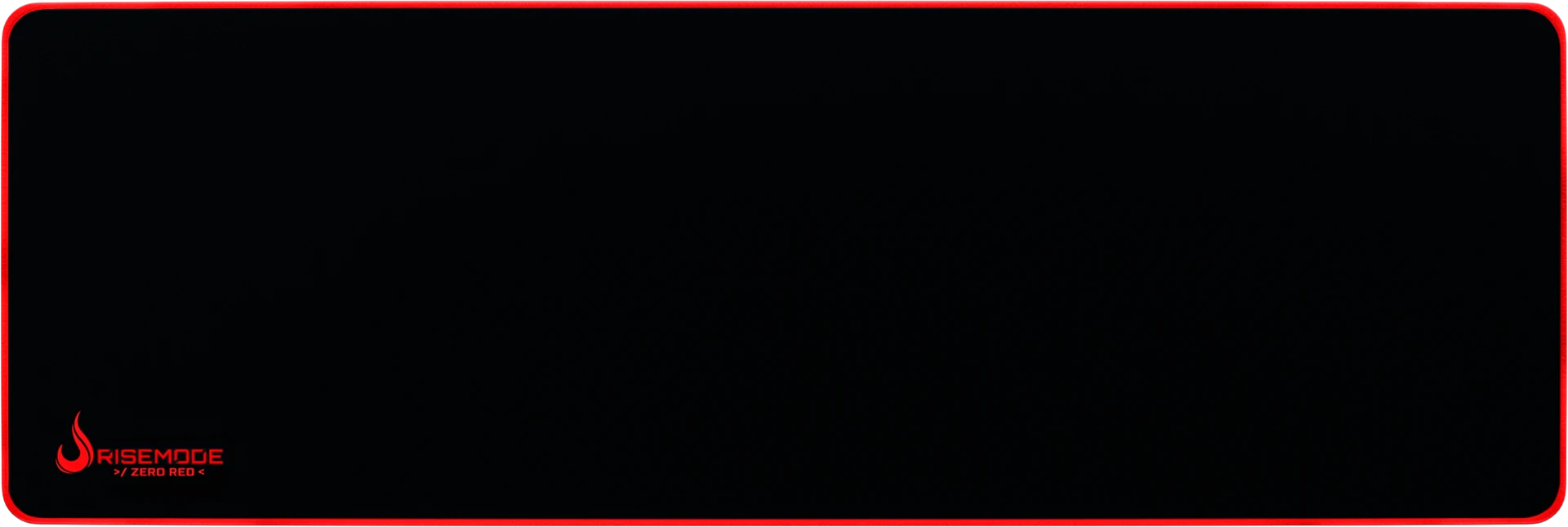 MOUSEPAD RISE GAMING ZERO VERMELHO PRO EXTENDED BORDA COSTURADA