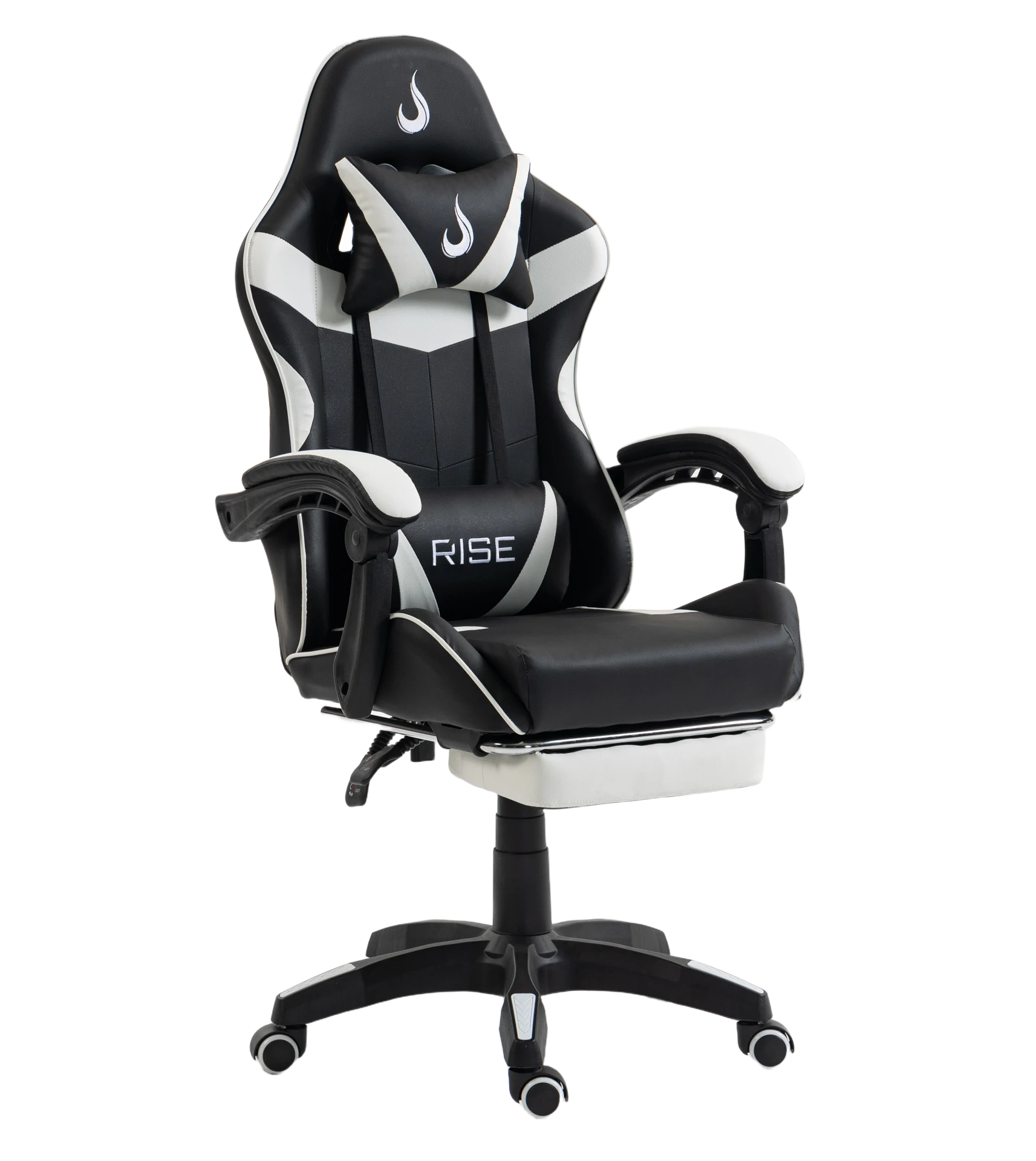 CADEIRA GAMER X06 BLACK AND WHITE