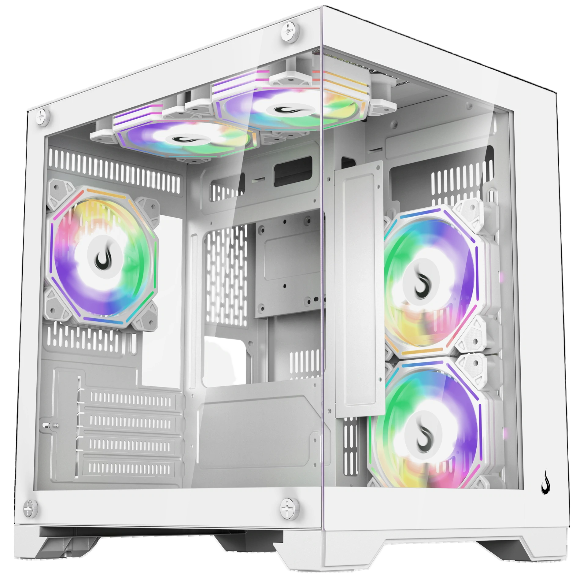GABINETE GALAXY GLASS M MINI WHITE