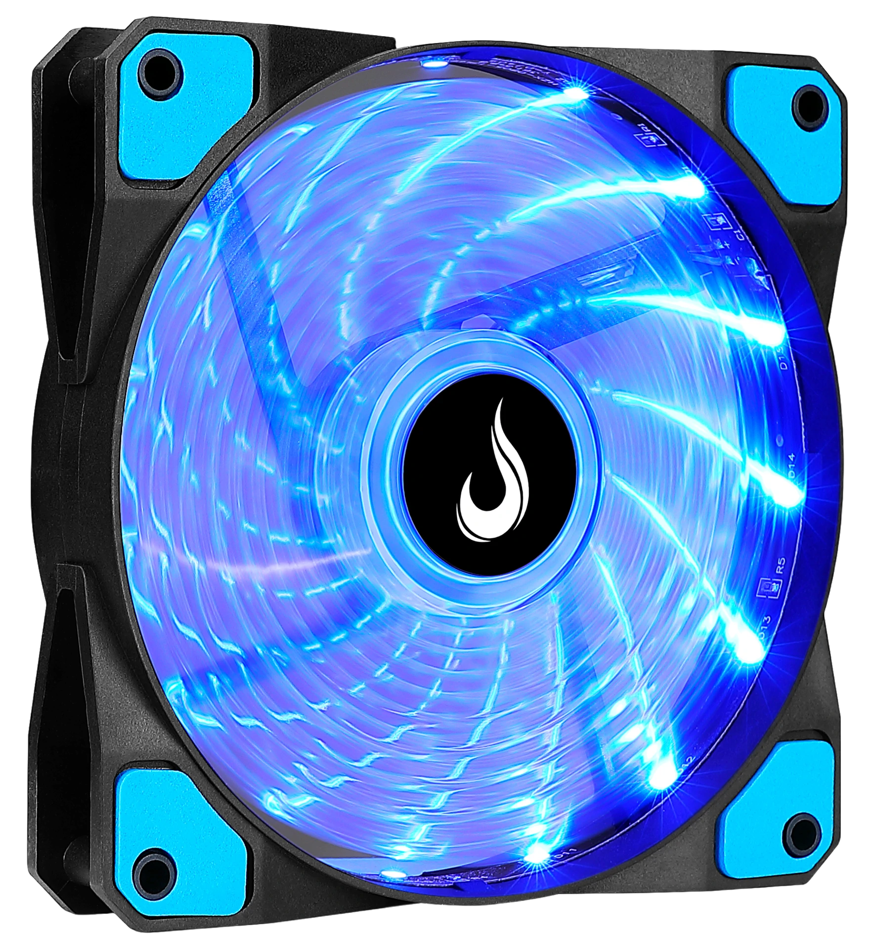 FAN WIND W1 120MM LED BLUE