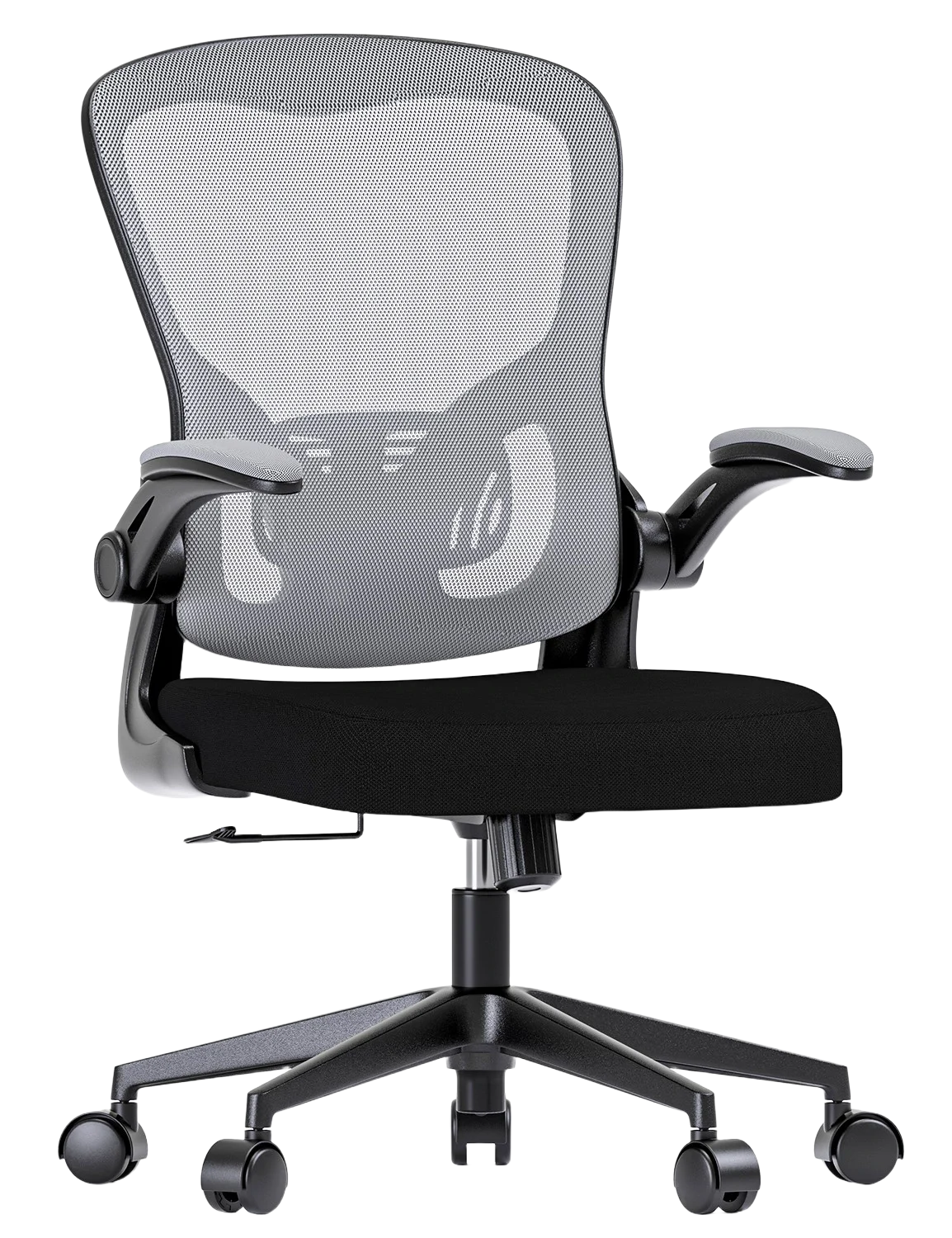CADEIRA OFFICE 06 BLACK AND GRAY