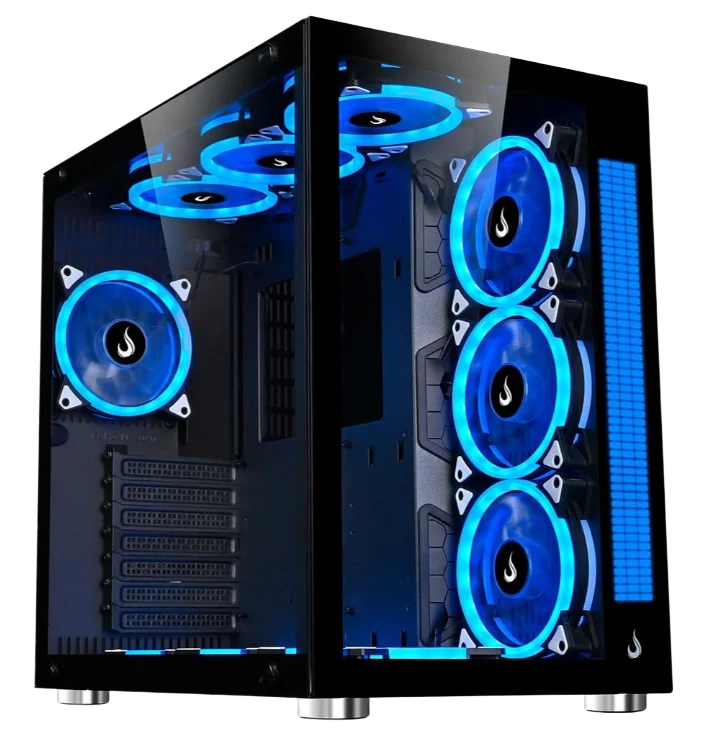 GABINETE GALAXY GLASS SOUND BLACK