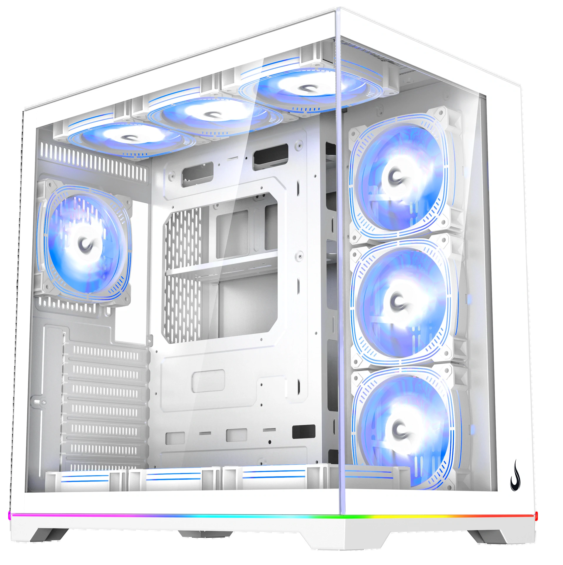 GABINETE GALAXY GLASS STANDARD V2 LED WHITE ARGB