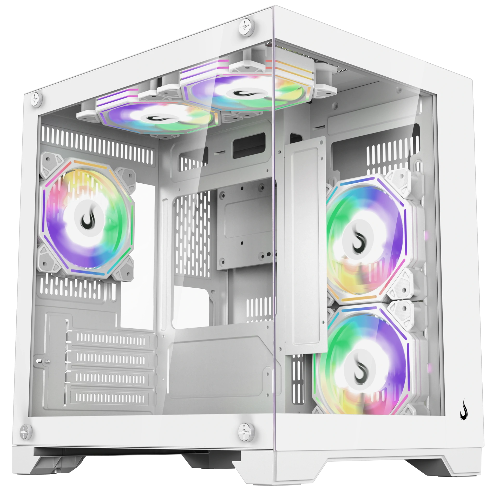 GABINETE GALAXY GLASS M MINI WHITE