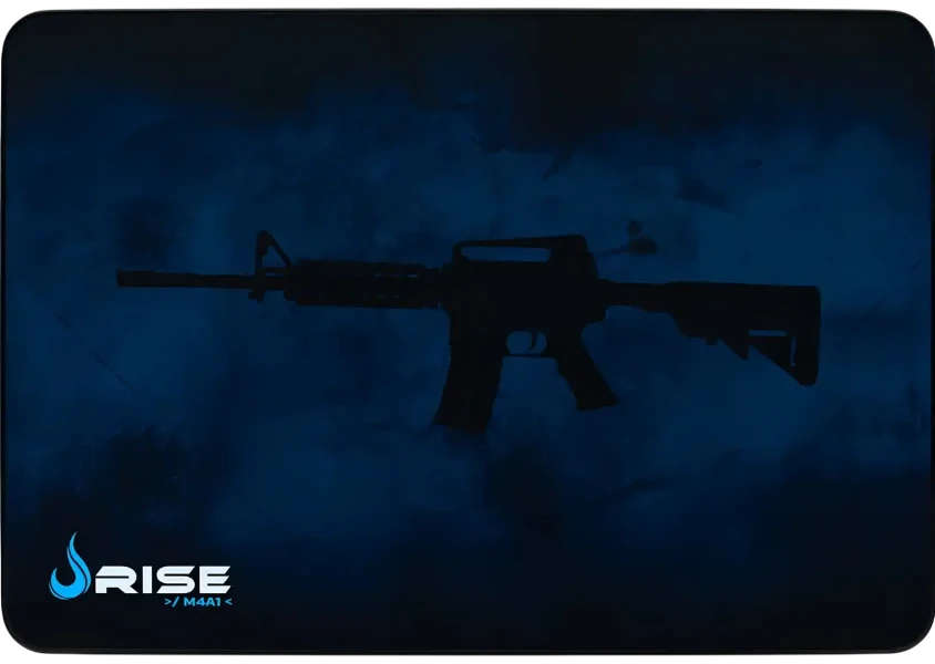 MOUSEPAD RISE GAMING M4A1 GRANDE BORDA COSTURADA