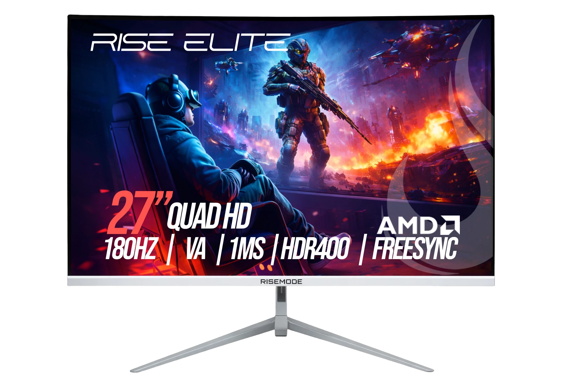 MONITOR CURVO ELITE 27 QHD 2K 180HZ