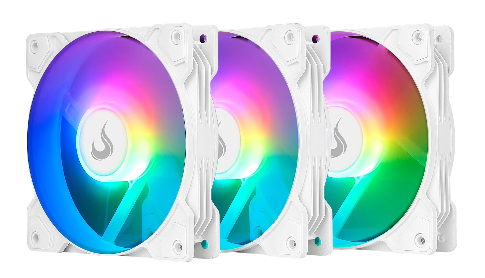 KIT FAN Z LED ARGB WHITE