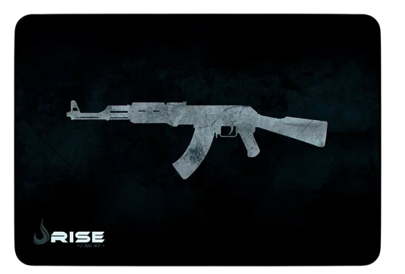 MOUSEPAD RISE GAMING AK47 MÉDIO BORDA COSTURADA