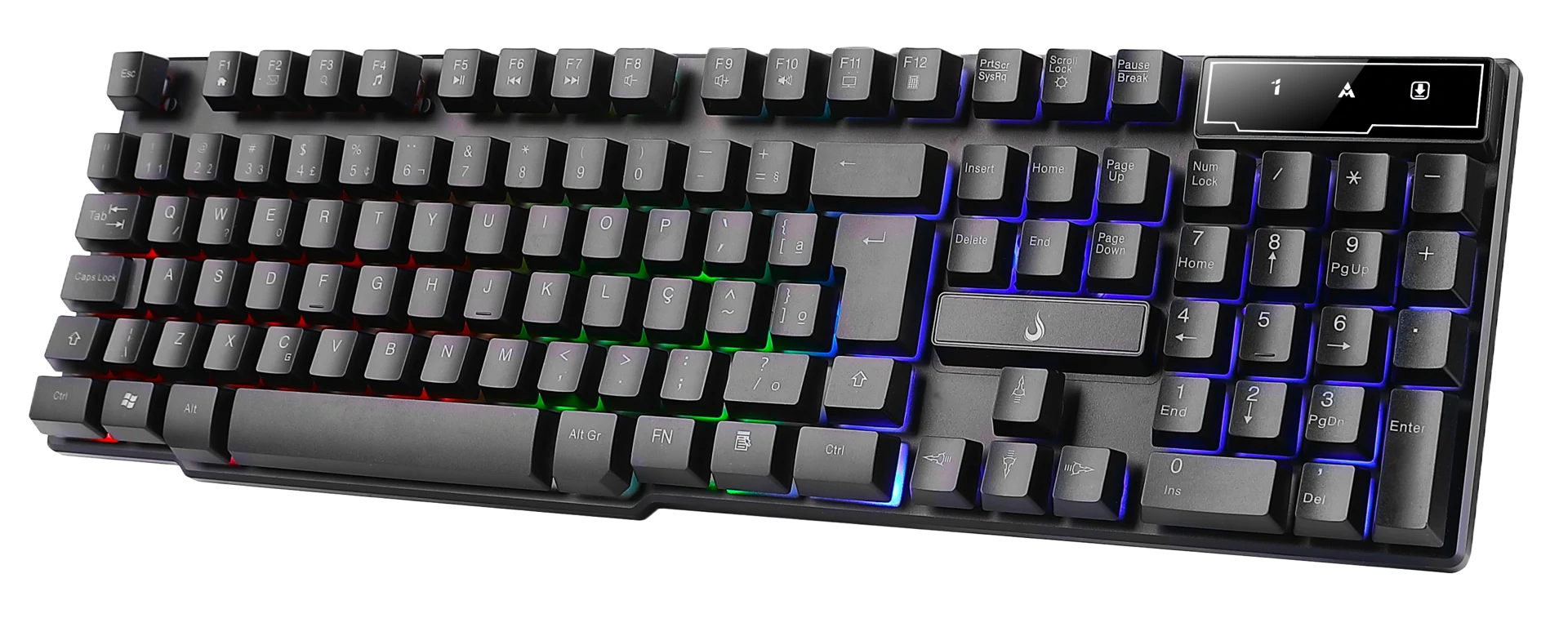 TECLADO G1 FULL RGB PRETO