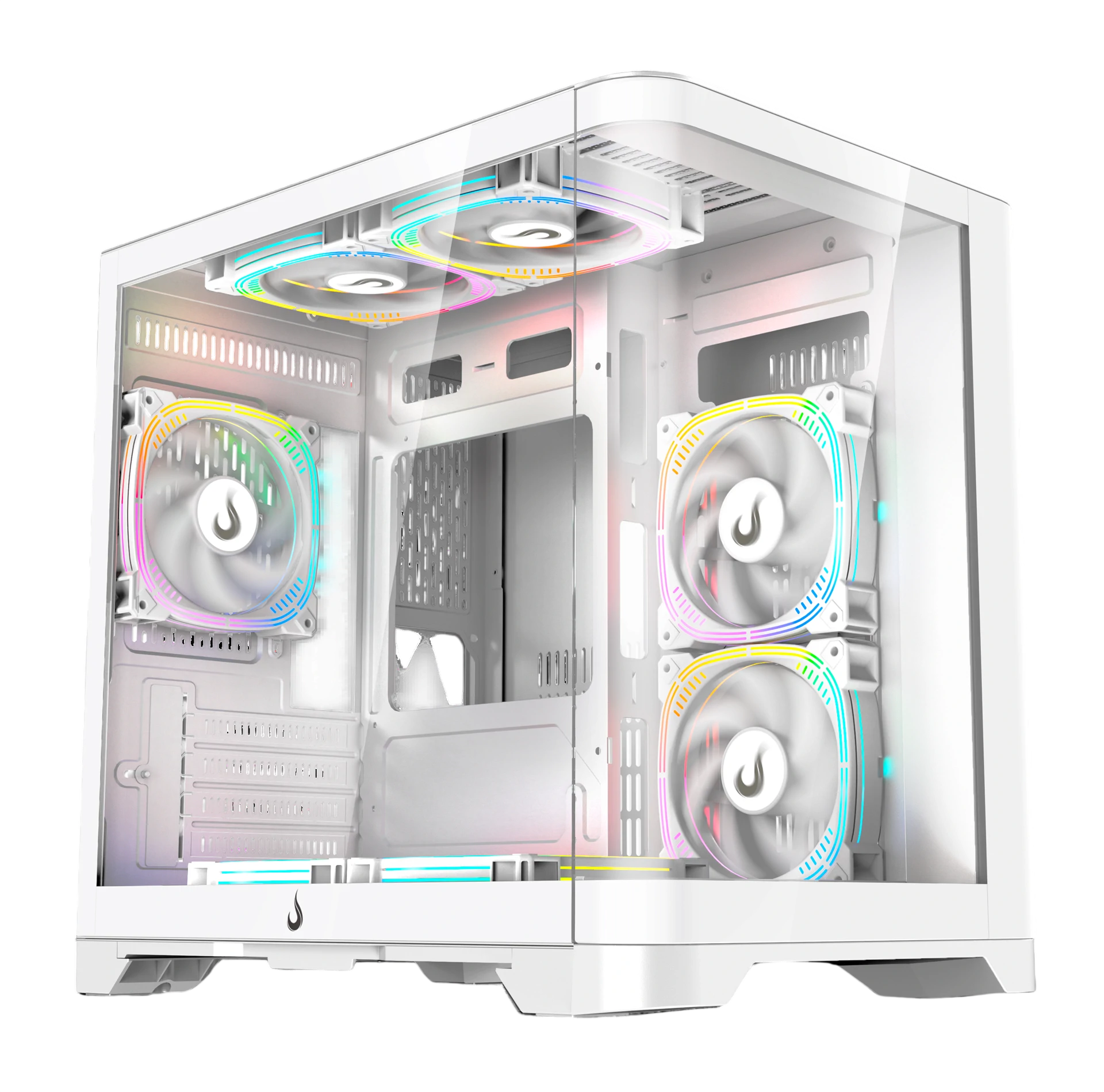 GABINETE GALAXY CURVED WHITE