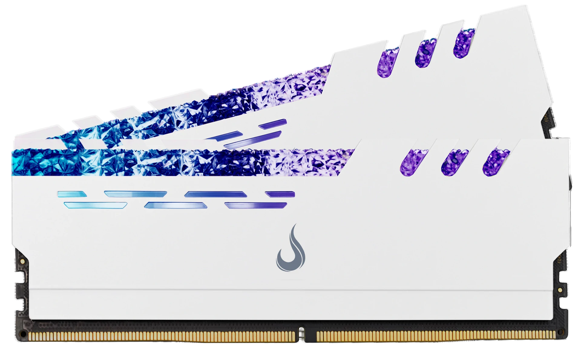 MEMÓRIA ZEUS SERIES WHITE ARGB 32GB (2x 16GB) 6000Mhz DDR5 CL48