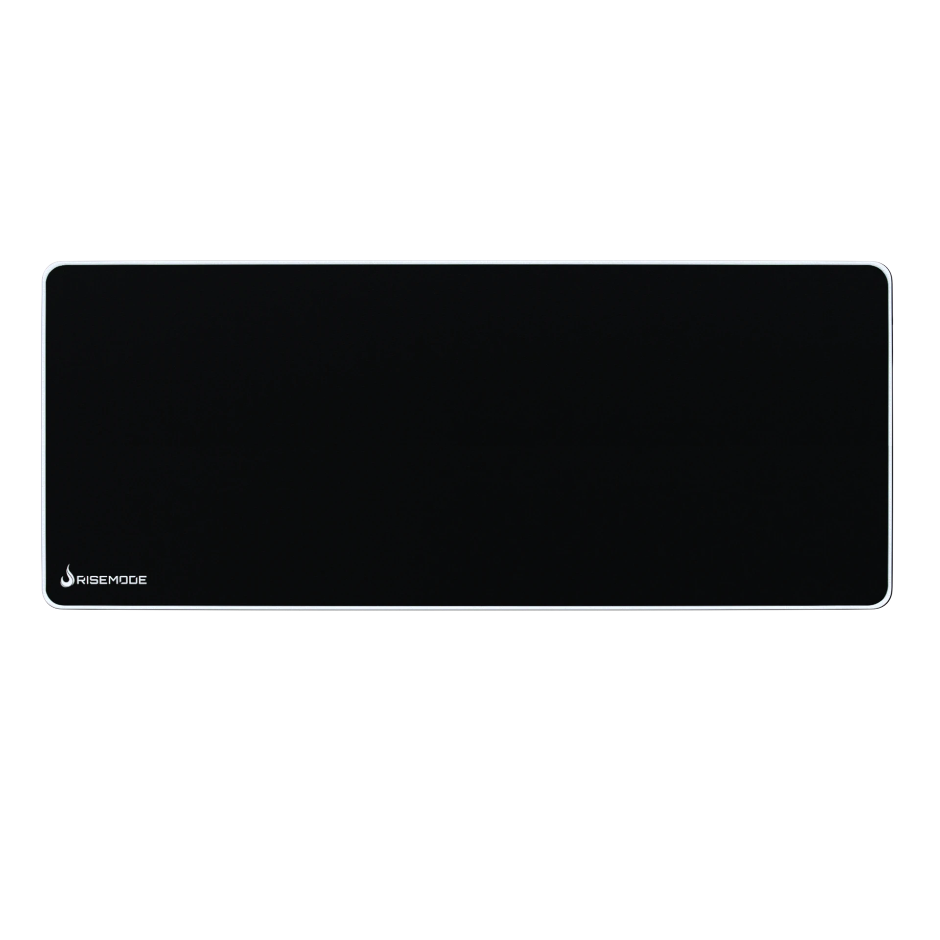 MOUSEPAD RISE GAMING ZERO Branco PRO EXTENDED BORDA COSTURADA