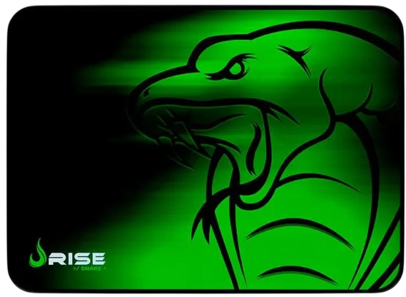 MOUSEPAD RISE GAMING SNAKE GRANDE BORDA COSTURADA