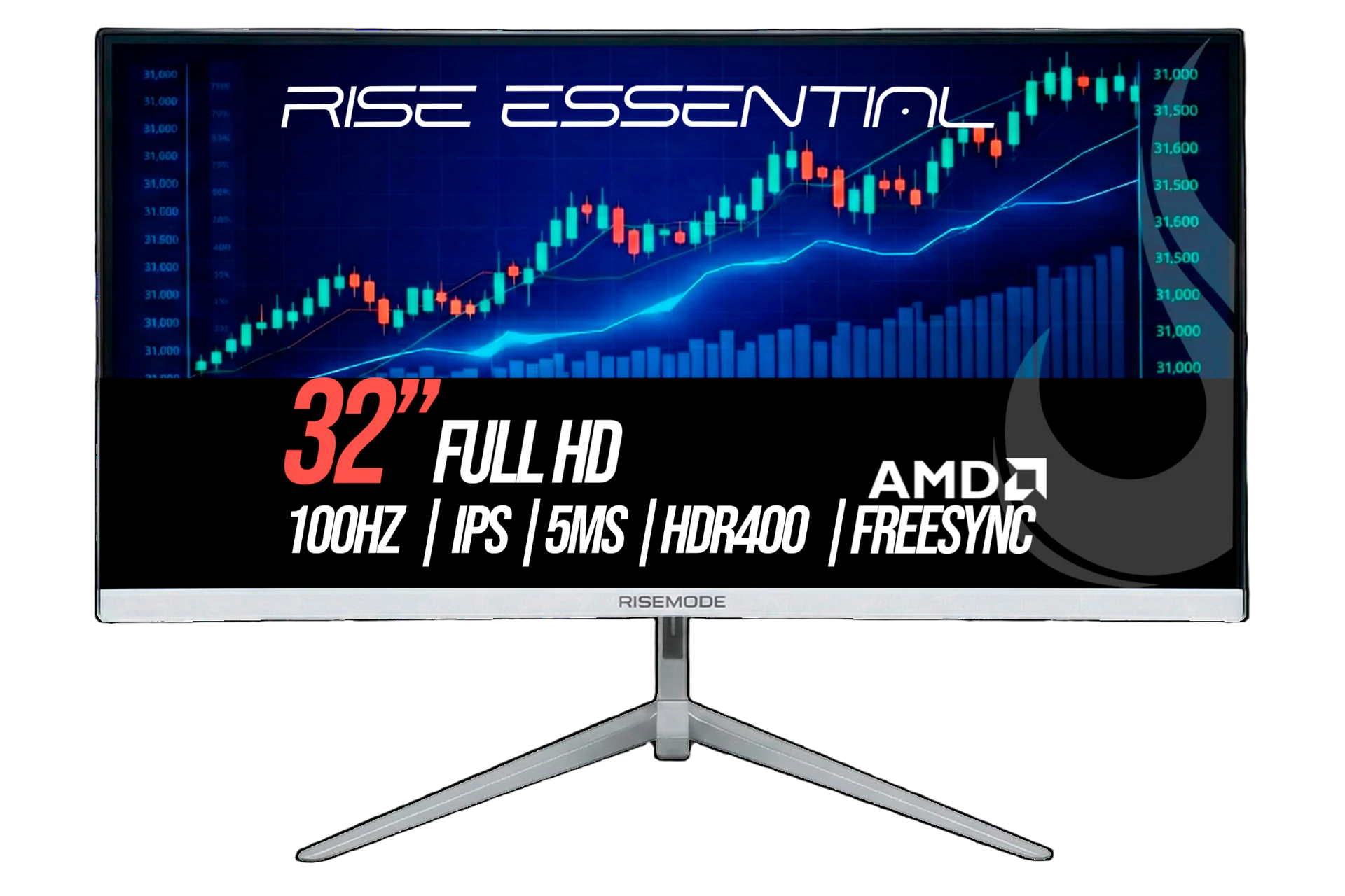 MONITOR GAMER RISE MODE ESSENTIAL 32" FHD 100HZ