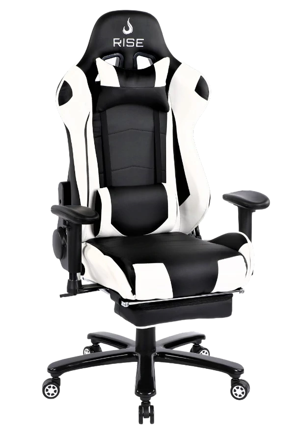 CADEIRA GAMER A1 BLACK AND WHITE