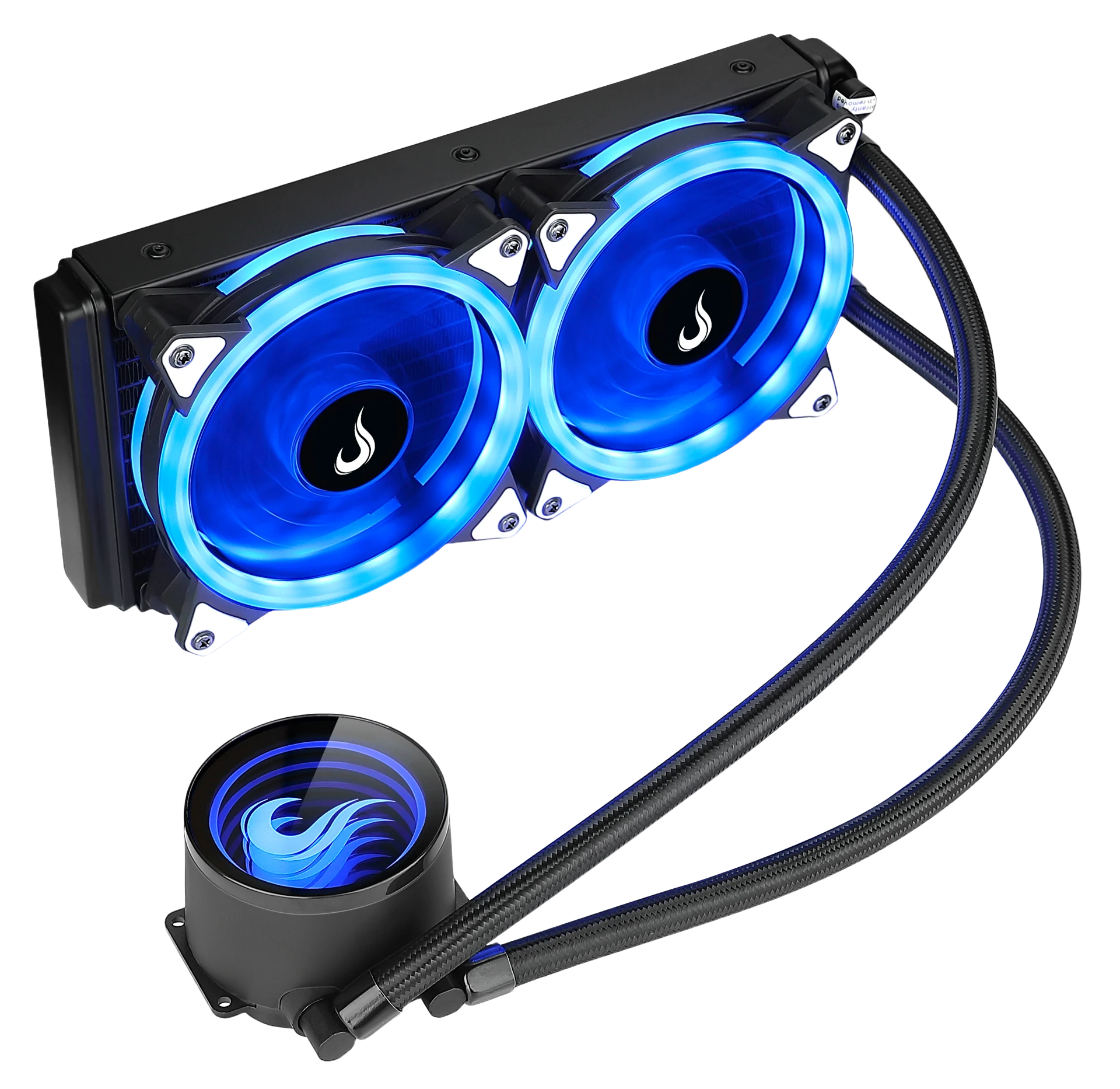 WATER COOLER BLACK 240MM RGB