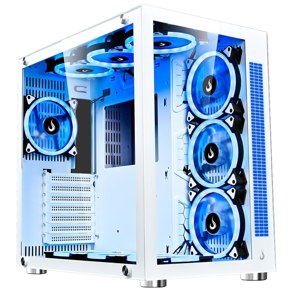 GABINETE GALAXY GLASS SOUND WHITE