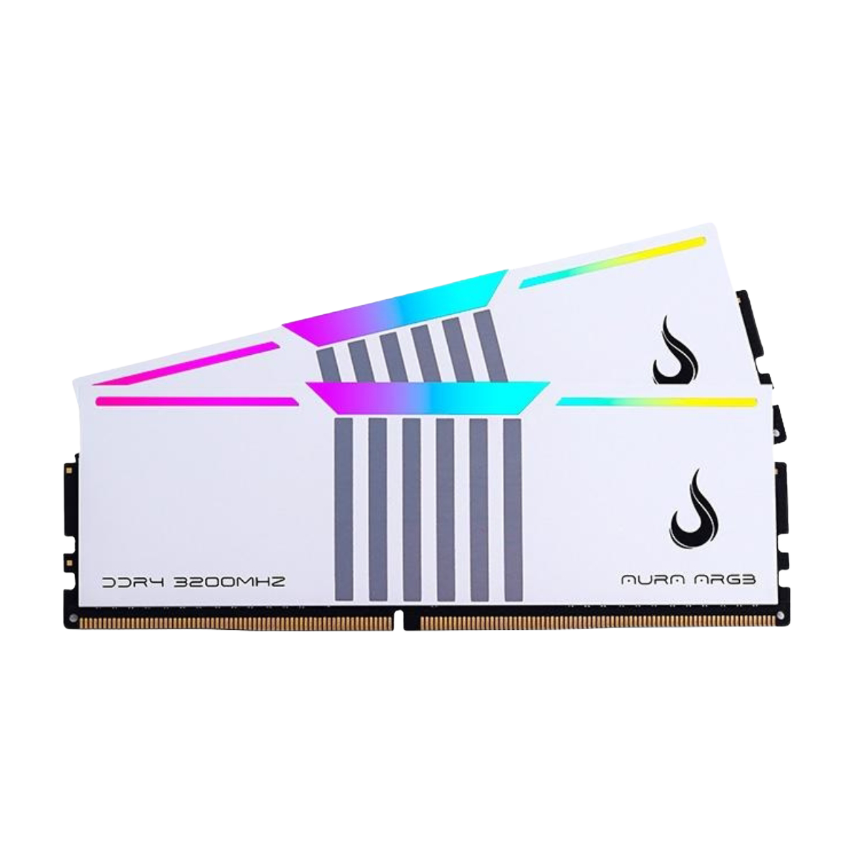 MEMÓRIA Aura White ARGB 32GB (2x16GB) 3200MHZ DDR4