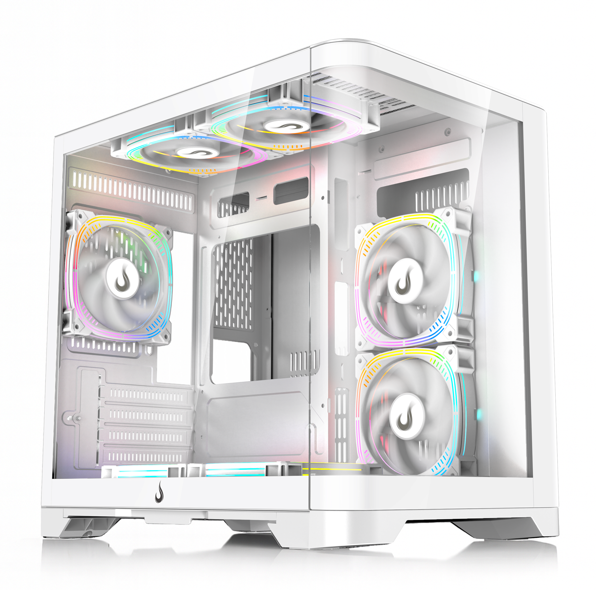GABINETE GALAXY CURVED WHITE