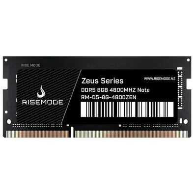 MEMÓRIA NOTEBOOK ZEUS SERIES BLACK 8GB 4800MHZ DDR5 CL40