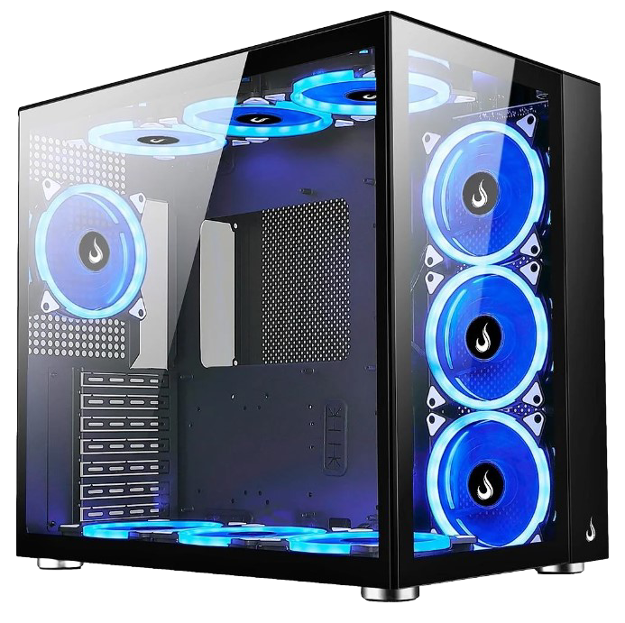 GABINETE GALAXY GLASS STANDARD BLACK
