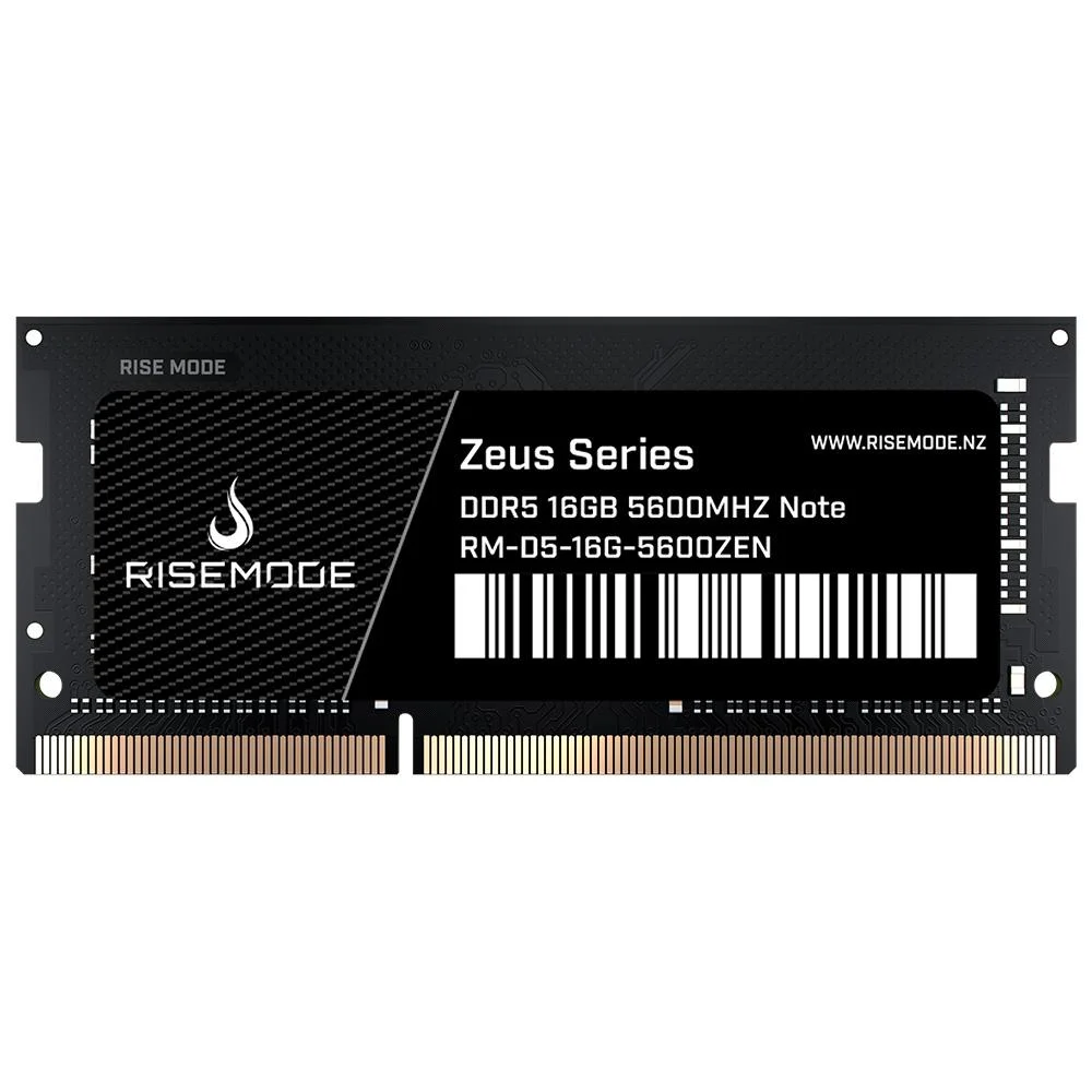 MEMÓRIA NOTEBOOK ZEUS SERIES BLACK 16GB 5600MHZ DDR5 CL46