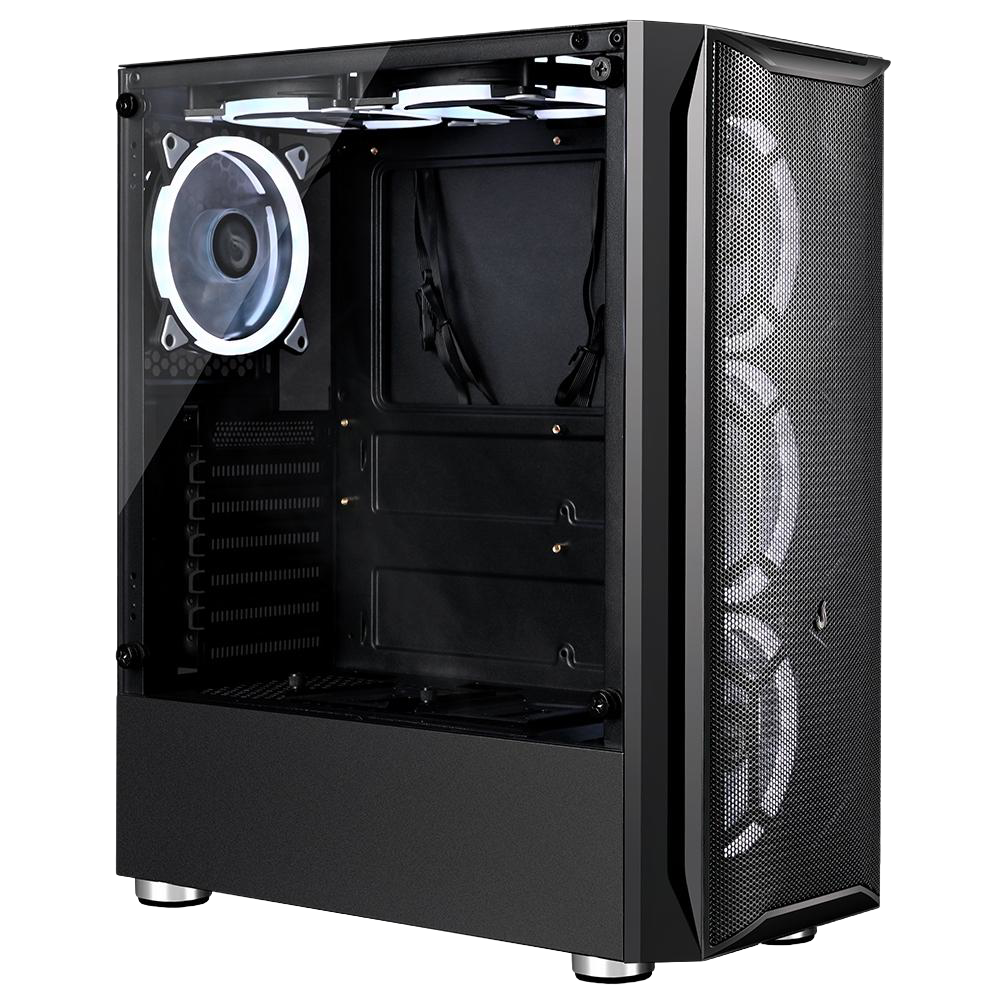 GABINETE GLASS Z03 BLACK