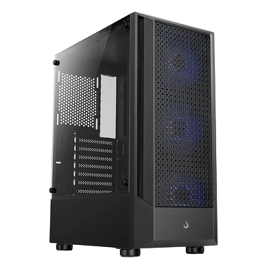GABINETE WAVE BLACK - 3 FANS ARGB