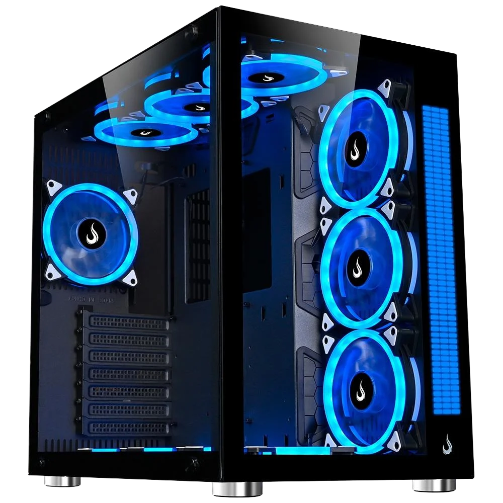 GABINETE GALAXY GLASS SOUND BLACK