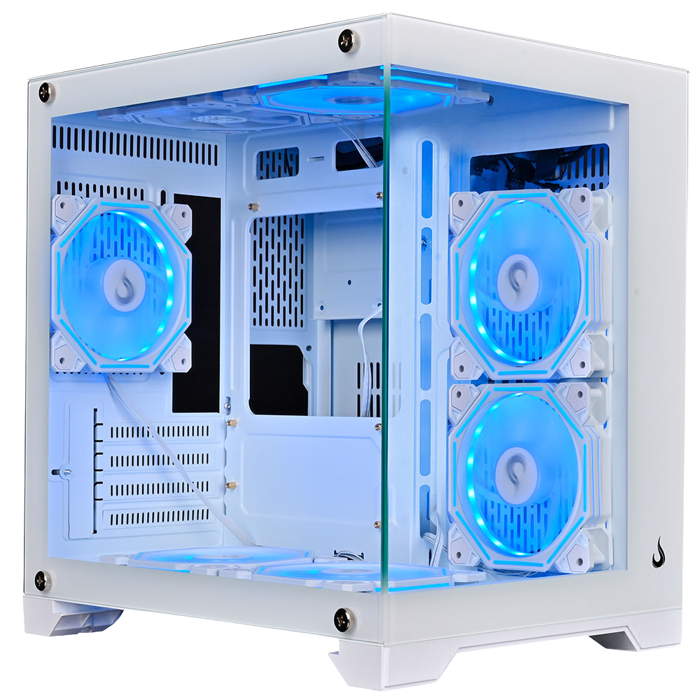 GABINETE GALAXY GLASS M MINI WHITE