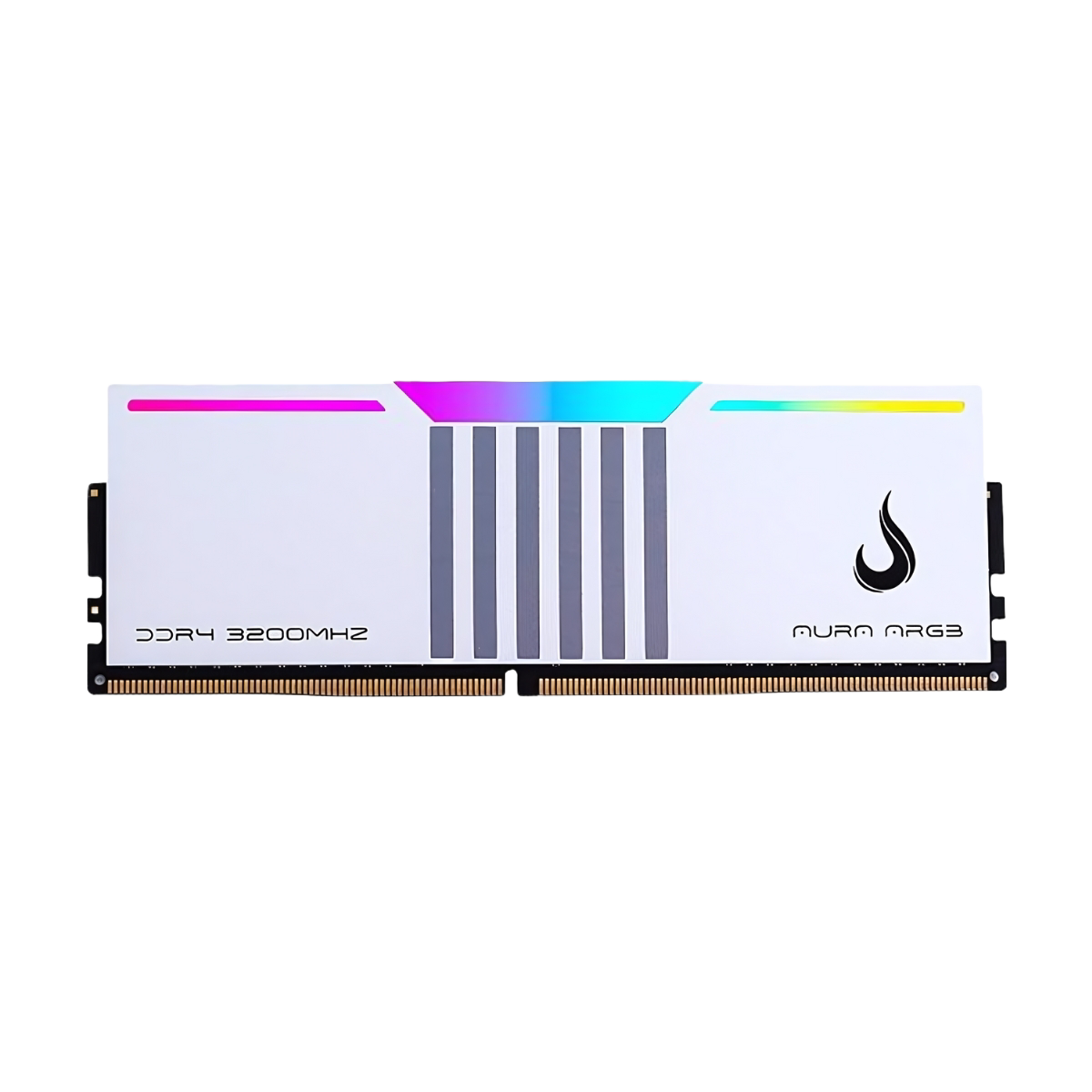 MEMÓRIA RAM AURA SERIES BLACK ARGB 8GB 3200MHZ CL19